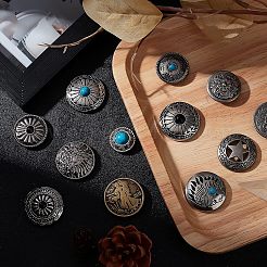 22 Sets Alloy Craft Solid Screw Rivet&nbsp;PALLOY-CA0002-22
