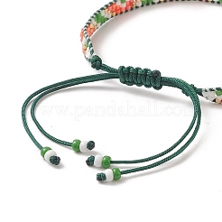 Handmade Japanese Seed Braided Bead Bracelets&nbsp;BJEW-MZ00020-01