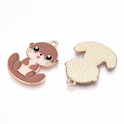 Alloy Enamel Pendants&nbsp;ENAM-T022-02D-02