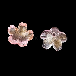 Dyed & Heated Glass Bead Caps&nbsp;GLAA-Z019-03