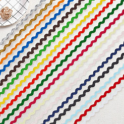 59.5M 17 Colors Wave Bending Fringe Trim&nbsp;OCOR-GF0005-91A