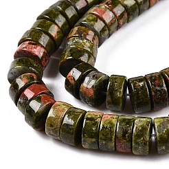 Natural Unakite Beads Strands&nbsp;G-T138-51