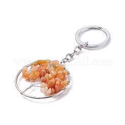Natural Gemstone Keychain&nbsp;KEYC-JKC00326