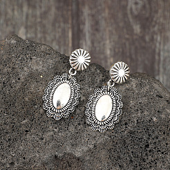 Bohemian Alloy Stud Dangle Earrings&nbsp;WG1B8C4-01