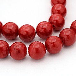 Natural MaShan Jade Beads Strands&nbsp;X-JBR3-12mm