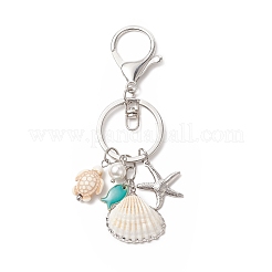 Shell Starfish Pendant Keychains&nbsp;KEYC-TA00008