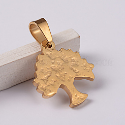 Tree 304 Stainless Steel Pendants&nbsp;STAS-F100-48