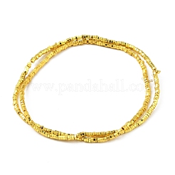 Electroplated Non-magnetic Synthetic Hematite Beads Strands&nbsp;G-G849-06G