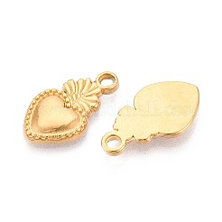 304 Stainless Steel Pendants&nbsp;STAS-T065-26B-G