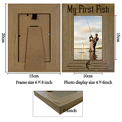 Rectangle Wood Photo Frames&nbsp;AJEW-WH20021-013