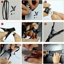 DIY Tie Clips Hardware Fastener for Clip On Tie&nbsp;FIND-CA0006-14