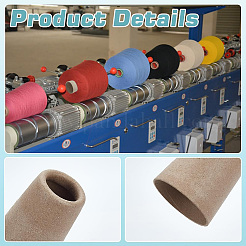 Paper Tube Roll Tubes for Slotted Drum Parts&nbsp;AJEW-WH0561-25A