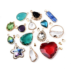 K9 Glass Pendants&nbsp;GLAA-N038-16