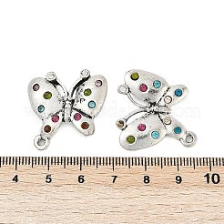 Alloy Rhinestone Pendants&nbsp;FIND-A049-10G