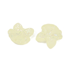 Frosted Transparent Acrylic Beads&nbsp;OACR-P029-18B-03