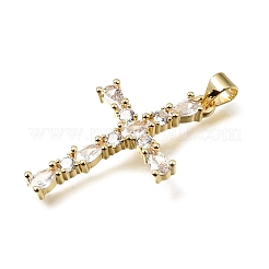 Easter Brass Pave Cubic Zirconia Pendants&nbsp;CU-E002-01A-G07
