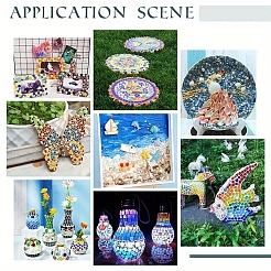 Mosaic Tiles Porcelain Cabochons&nbsp;DIY-YWC0009-01A