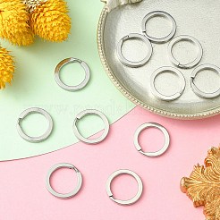 10Pcs 304 Stainless Steel Keychain Clasps&nbsp;KEYC-YW0001-03