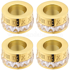 8Pcs 304 Stainless Steel Beads&nbsp;STAS-BBC0007-40