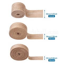 3 Rolls 3 Styles Burlap Ribbon&nbsp;OCOR-YS0001-04