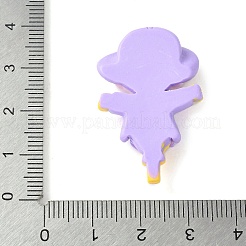Opaque Resin Cabochons&nbsp;RESI-D310-01F