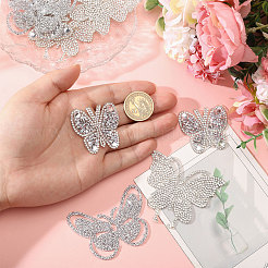 18Pcs 3 Styles Butterfly Hotfix Rhinestone Appliques&nbsp;DIY-CA0007-62