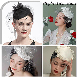 8Pcs 8 Colors EVA Fascinator Hat Base for Millinery&nbsp;AJEW-GF0010-93