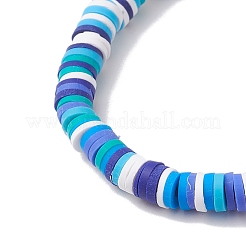 Natural Gemstone & MIYUKI Seed Beads Heart Charm Bracelets&nbsp;BJEW-MZ00084-02