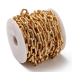 Alloy Paperclip Chains&nbsp;LCHA-I001-05G-RS