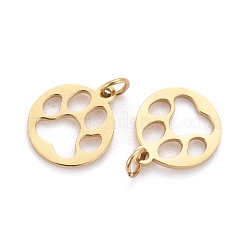Ion Plating(IP) 304 Stainless Steel Pet Charms&nbsp;STAS-I164-049G