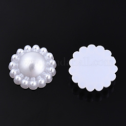 ABS Plastic Imitation Pearl Cabochons&nbsp;SACR-R861-12mm-Z9