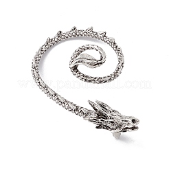 Alloy Dragon Stud Earrings&nbsp;EJEW-C046-04AS