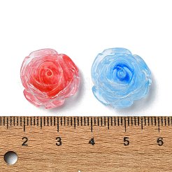 Flower Resin Cabochons&nbsp;CRES-Q006-06A