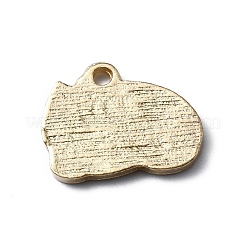 Alloy Enamel Pendants&nbsp;ENAM-WH0065-28KCG-03
