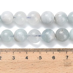 Natural Aquamarine Beads Strands&nbsp;G-F826-B01-10mm