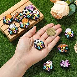 12Pcs 6 Styles Silicone Beads&nbsp;SIL-CJ0003-12