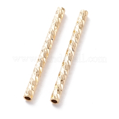 Brass Tube Beads&nbsp;KK-Y003-77A-G