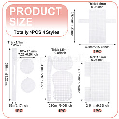 4 Styles Plastic Mesh Sheets&nbsp;FIND-TA0006-66