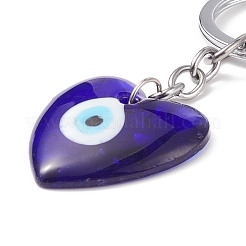 Handmade Lampwork Evil Eye Pendants Keychain&nbsp;KEYC-JKC00363