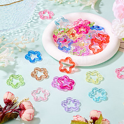 60Pcs 12 Styles Transparent Acrlyic Pendants&nbsp;MACR-TA0002-48