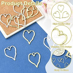 5Pcs Zinc Alloy Pendants&nbsp;FIND-YW0010-03G