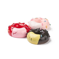 (Defective Closeout Sale: Slight Peeling Paint) Spray Painted Resin Cabochons&nbsp;CRES-XCP0001-23