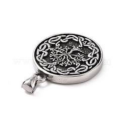 304 Stainless Steel Pendants&nbsp;X-STAS-J039-08AS