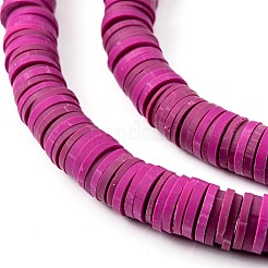 Handmade Polymer Clay Beads Strands&nbsp;CLAY-R089-8mm-Q027