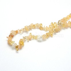 Natural Citrine Beads Strands&nbsp;G-O049-B-29