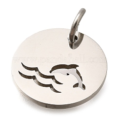 304 Stainless Steel Charms&nbsp;STAS-Z119-13P