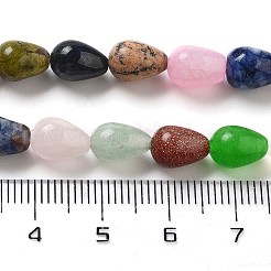 Natural & Synthetic Mixed Gemstone Beads Strands&nbsp;G-B106-A30-01