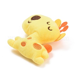 Deer Cotton & Non-Woven & Velvet Fabric Brooch&nbsp;LS-JEWB-A003-02