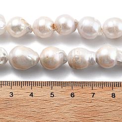 Natural Nucleated Pearl Beads Strands&nbsp;PEAR-B004-15B-02B