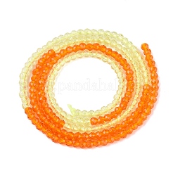 Transparent Glass Beads Strands&nbsp;GLAA-N074-01A-04